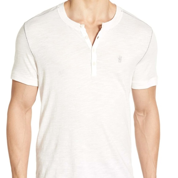 John Varvatos Star USA Mens Peace Sign Polo Shirt